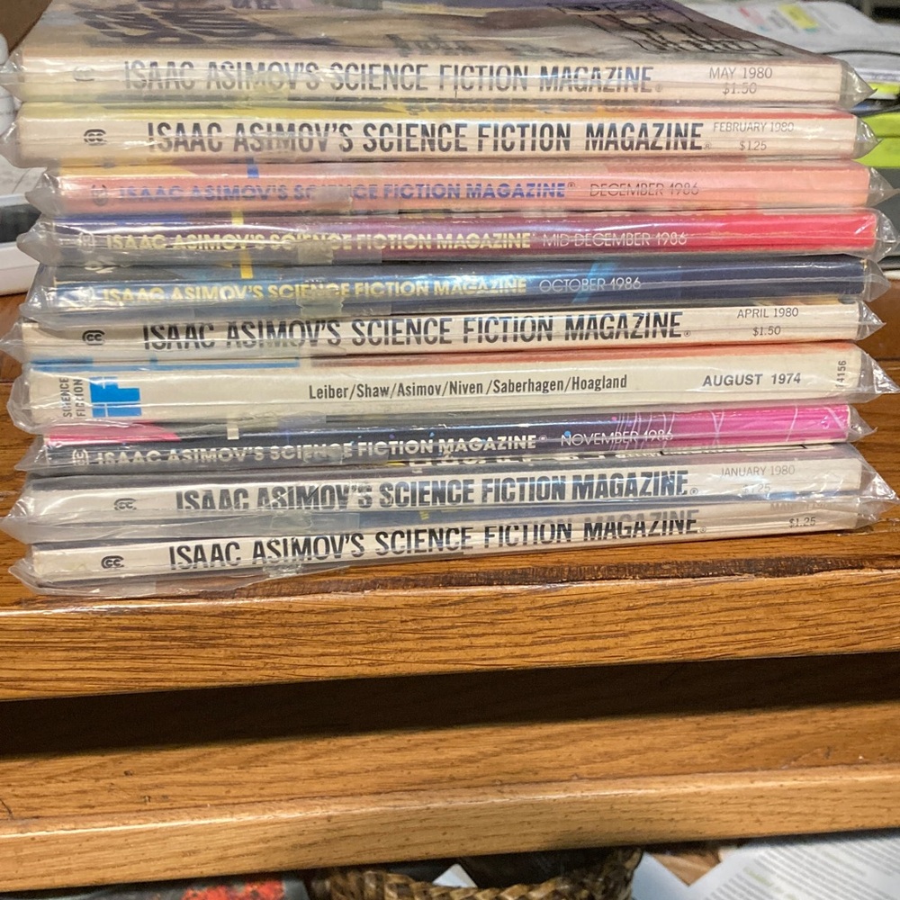 Vintage Science Fiction Magazine Collection